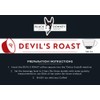 DEVIL'S ROAST | Extra-Strong Highly Caffeinated Bold Coffee | 60