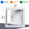 Donext Access Plumbing Panel for Drywall Ceiling, 8x8 in Plastic