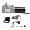 DC12V Geared Motor Turbo Worm Speed Reduction Machinery Accessories with