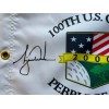 2000 US Open @ Pebble Beach White Souvenir Flag w/Tiger