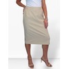 Paulo Due Lined Pencil Skirt for Women Smart Ladies Below