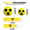 HOMURY Pack of 8 Blind Bandages Blind Badges: Blind Bracelet