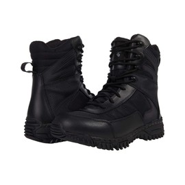 Altama Vengeance SR 8" Side Zip - Unisex Boots - Full Grain Leather - Textile Lining - Gusseted Tongue Black US Men's 7, Women's 8.5 Medium