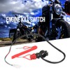 Keenso Motorcycle Outboard Motor Kill Switch, Universal 22 mm 7/8