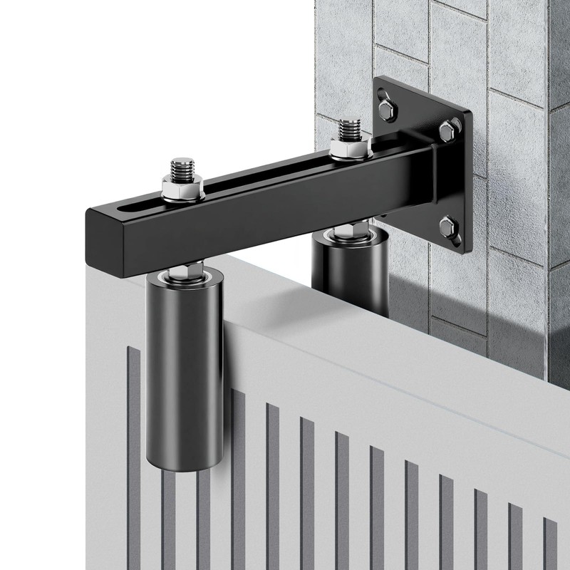 6" Slide Gate Guide Roller | Range 5.5in | Adjustable