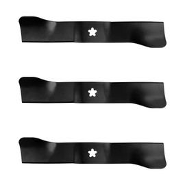 IWIWE 588811002 Blade Compatible with Husqvarna 48 Inch Deck Lawn Mower-Z248F MZ48 TS348 TS248TD TS248G YT2448F YT48DXLS RZT48(High Lift-Set of 3)