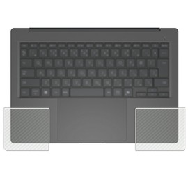 ClearView 2025 ASUS Zenbook SORA UX3407 Carbon Tone Palmrest Protective Film Made in Japan