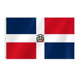 Dominica Flag 3x5 Ft Dominican Flag for Party Parades Sports Events Patriotic Holidays Outdoor Indoor Decorations