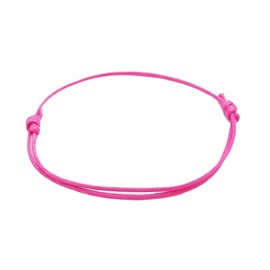 Adjustable Hot Pink Cord Bracelet- Colorful Waterproof Nylon String Bracelets Boho Surfer Anklet for Men Women Beach Bracelet pulseras para hombres Surfer Bangle Bracelets-Rose Pink
