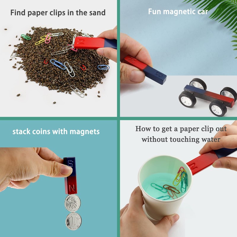 Science Magnet for Kids Bar Magnet Small with North South