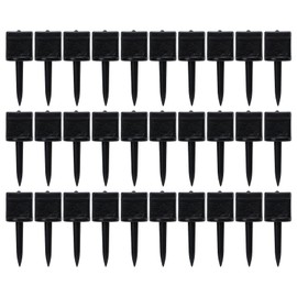 Archery Target Needles, Pack of 30 Archery Target Nails, Nylon, Reusable Target Paper Needles for Shooting, Extending (Black) Shooting, Archery, Accessories