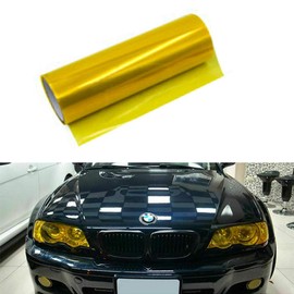 Riloer Car Light Film Tinted Vinyl Headlight Tail Light Fog Light Yellow 30cm x 120cm
