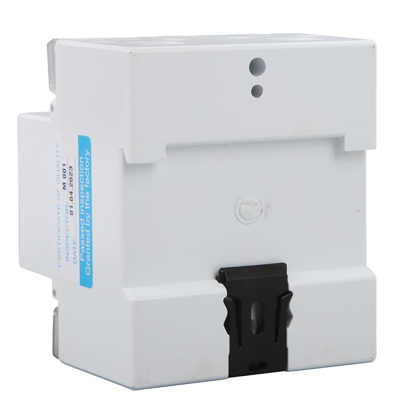 Electricity Watt Hour Meter Dual Color LED Indicator Rail Mount