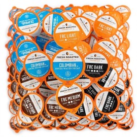 Fresh Roasted Coffee FRC Classic Blends Pod Variety | 2.0 Compatible K-Cups | Fresh Roasted Coffee - 192 PODS (Loose Pack), FRC Classic Variety Pack