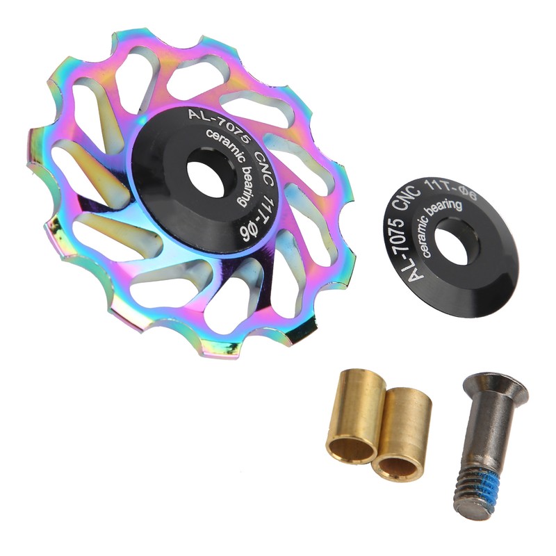 Mountain Bike Rear Derailleur Pulley Bicycle Aluminum Alloy 11T Wheel