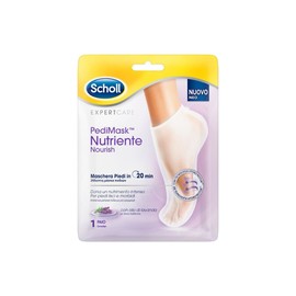 Scholl PediMask Nutriente Nourish Foot Mask With Lavender Oil, 1 pair