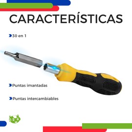 Set de Desarmador 31 Puntas Destornillador Relojero Joyero Electrónica Kit Estuche Portatil Reparacion Para Celulares Relojes Consolas Portatiles Laptop Puntas Magnéticas Intercambiables