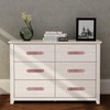Lvkjafaz 4Pcs Leather Drawer Pulls,Handles Single Hole Dresser Knobs Cabinet