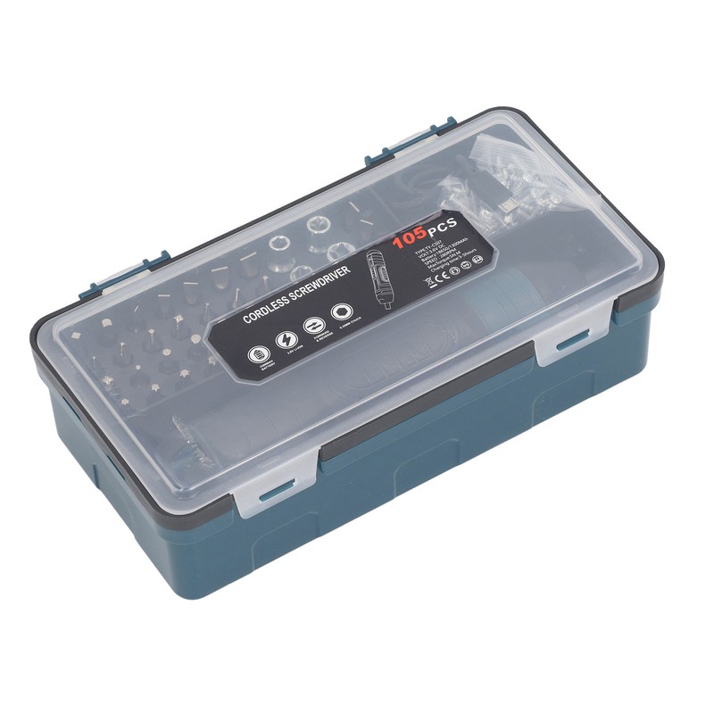 Electric Screwdriver USB Rechargeable 3.6V 4Nm Power Screwdriver with LED