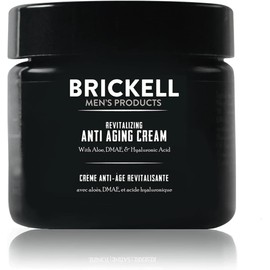 Brickell Men's Revitalizing Anti-Aging Cream For Men, Natural & Organic Anti Wrinkle Night Face Cream, 59 mL, Unscented