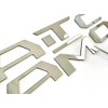 Chrome Tailgate ABS Plastic Letters Compatible with Taco 2016-2023 Rear