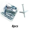 HASWARE Toggle Bolt Zinc Plated Steel and Wing Nut for