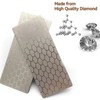 Diamond Sharpening Stone Set,12 Pcs Diamond Lapping Plate Coarse/Medium/Fine Grit