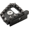 Tusk Aluminum Brake Pedal Replacement Oversized Toe Tip Black For