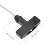 sourcing map Recoil Start Rope with Handle 6 mm Diameter