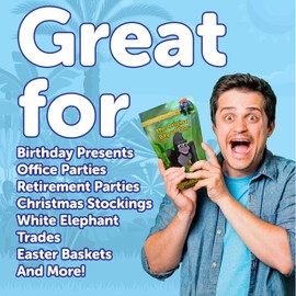 The Original Bag of Poo, Gorilla Poop (Yellow Cotton Candy) for Novelty Poop Gag Gifts