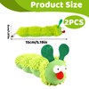 FYKZQWDS 2 Pcs Catnip Toys for Cats,Cat Toys,Catnip Toys,Plush Caterpillar