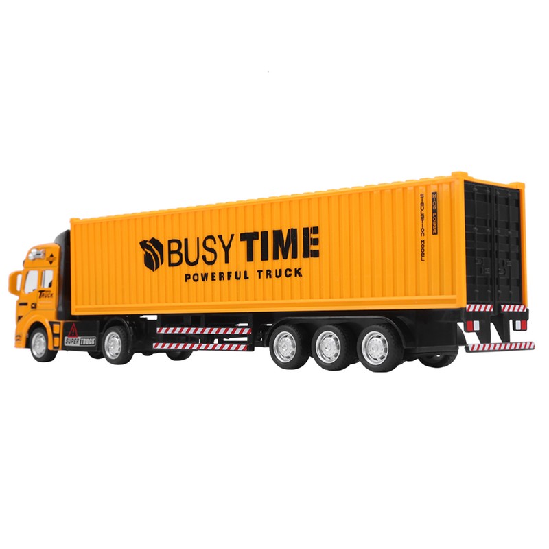 1: 48 Alloy Container Truck Model Toy Highly Simulation Children