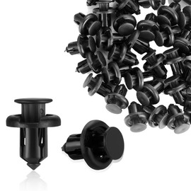 ZIMISI Front Bumper Push-Type Retainer Clips, Nylon Fenders Liner Clamp Replacement, 10mm Automotive Push Pin Screws for Honda CR-V Accord Civic Acura 91503-SZ3-003 (20PCS)