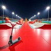 1Pc Red Mini Finger Scooter, Cute Mini Skateboards Plastic Finger