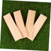 DOITOOL 10Pcs Rectangular Pine Wood Boards Unique Photography Background Props