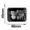 Biomar Labs 2 x 3D Gel Sign Notification Symbol Ring