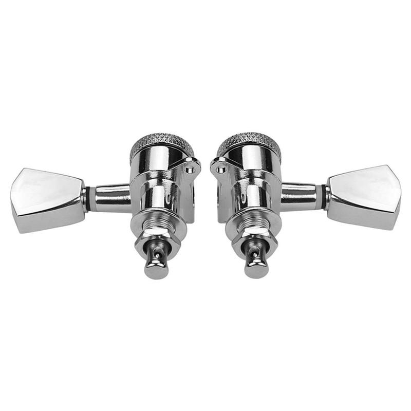 6 Pieces 3L3R Guitar String Tuning Pegs Locking Tuners Machine
