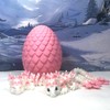 NOHO3D 3D Articulated Cherry Blossom Dragons with Dragon Egg, Mother