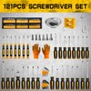 121PC magnetic screwdriver set, precision & torx, chrome vanadium steel,