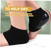 Healeved 2pairs Moisturizing Heel Sleeves for Men and Women Breathable