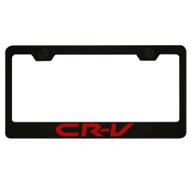 MVP Black License Plate Frame for CR-V CRV