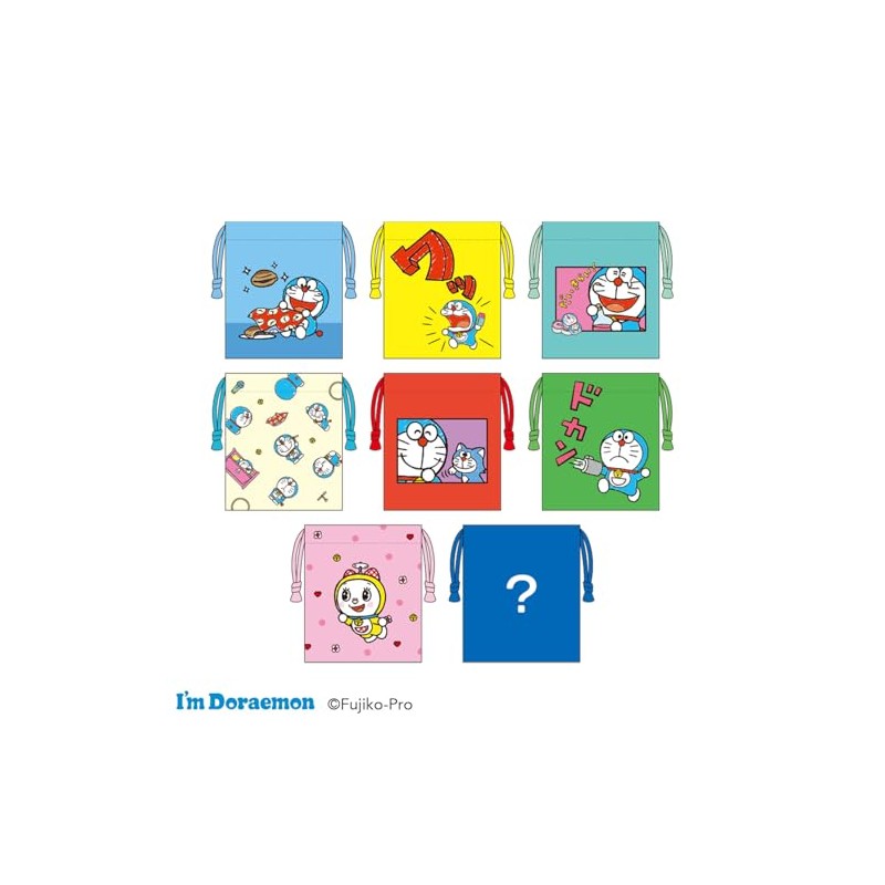 Toshin Pack I'm Doraemon Mini Drawstring Collection (ID-KI201)