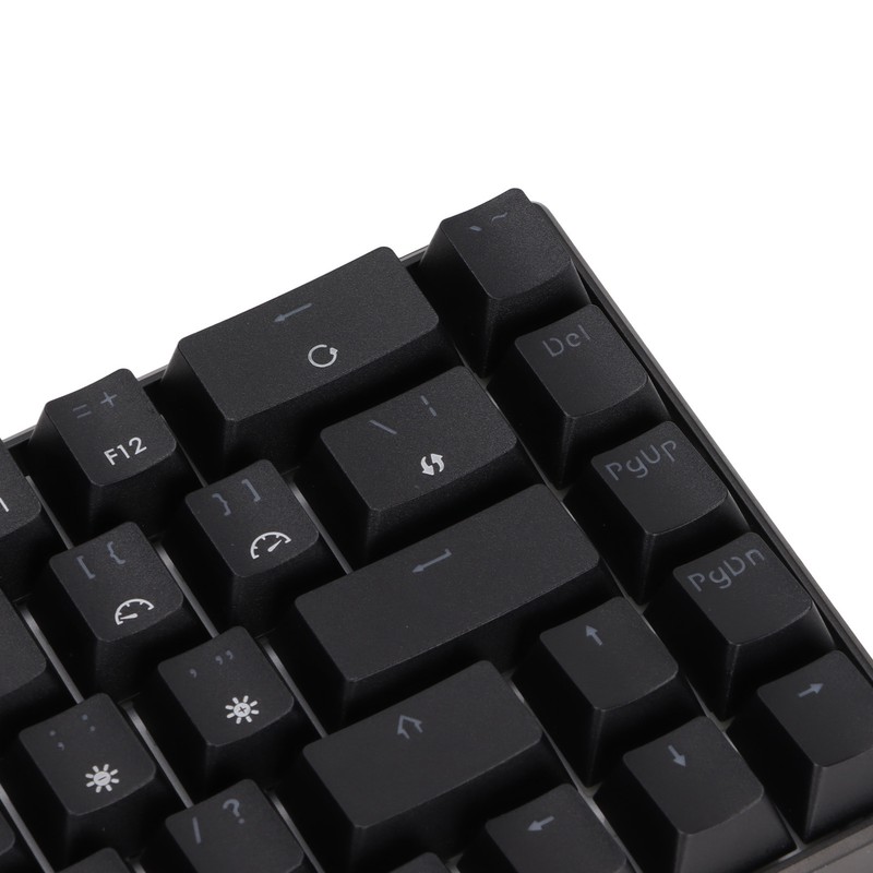 Wireless 2.4 G Mechanical Keyboard Black 68 Keys RGB Dynamic