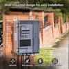 Animacyn ABS Electrical Junction Box, Ventilated Design, Cable Grommets, IP65