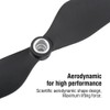 Pack of 4 Propeller Blades, Carbon Fibre Improved Props Blades
