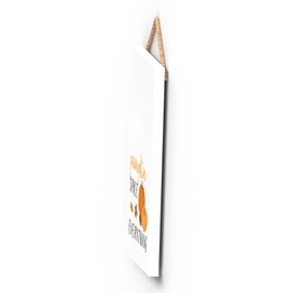 Global Designs Pumpkin Spice Autumn Pumpkin Illustrations On Wooden Hanging Plaque