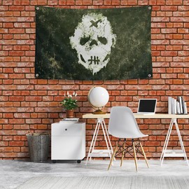 Gunner Tapestry Flag Office Gym Dorm Wall Man Cave Decor 3X5 Feet Flag with 4 Grommets for Easy Hanging