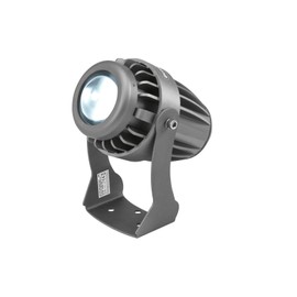 EUROLITE LED IP PST-10W 6400K Pinspot Weatherproof Pinspot (IP65) with Powerful 10 W LED in Cool White
