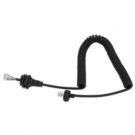 Portable Radio Microphone Microphone Cord Speaker Cable for ICOM HM152/HM154 IC F121/S