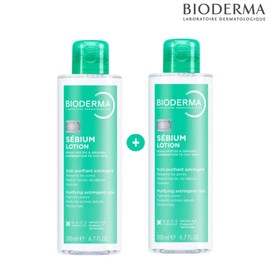 Bioderma Sebium Lotion 200ml+200ml / 바이오더마 세비엄 로션 200ml+200ml